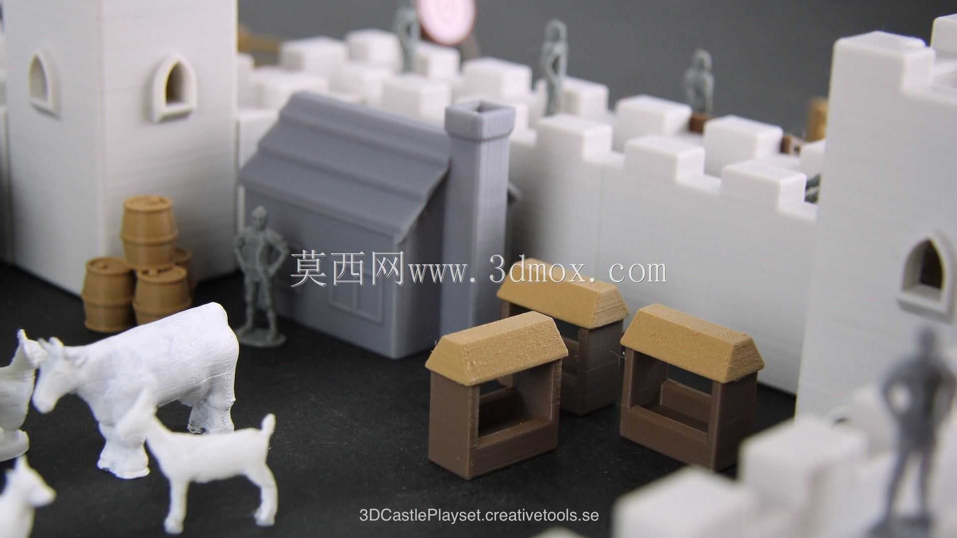 模块化Castle播放集(可3D打印)