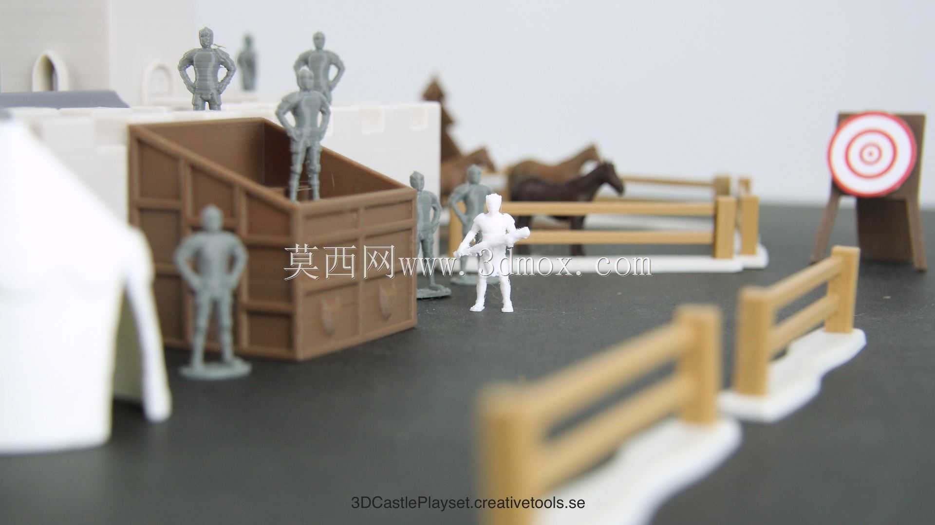 模块化Castle播放集(可3D打印)
