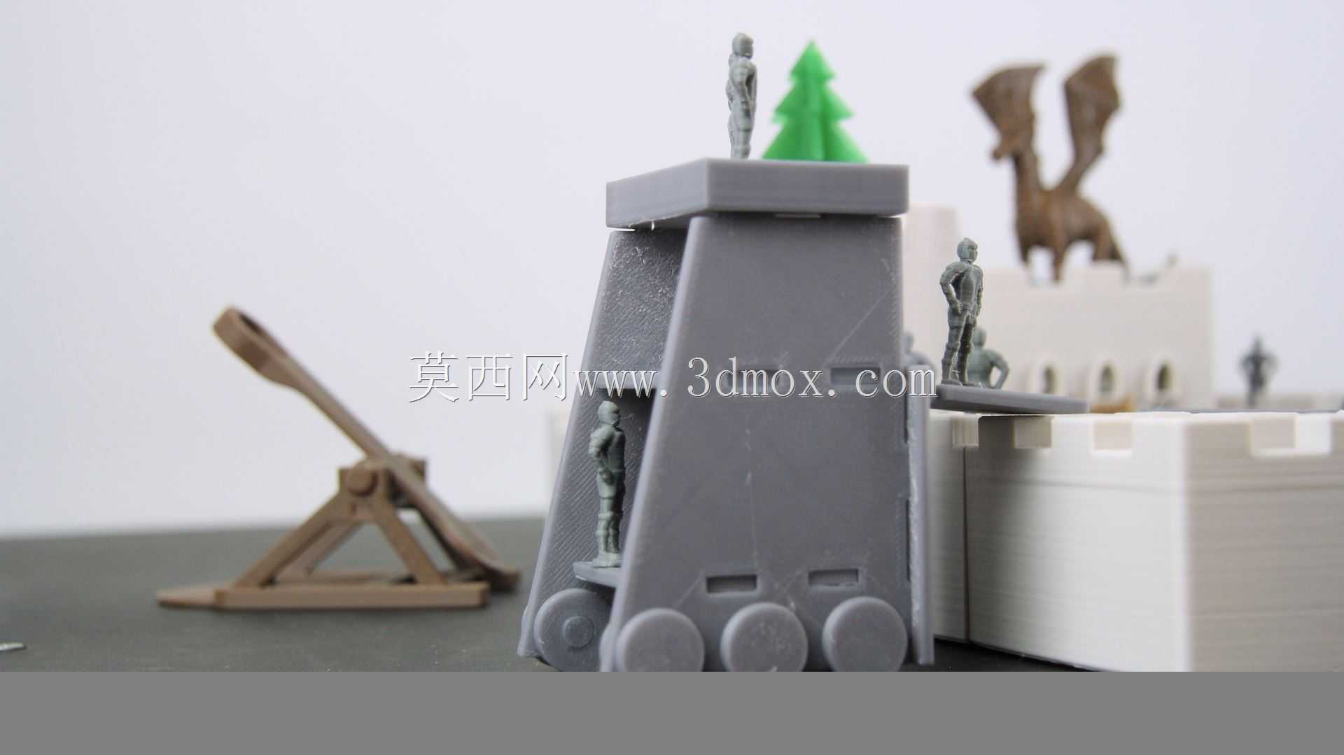 模块化Castle播放集(可3D打印)