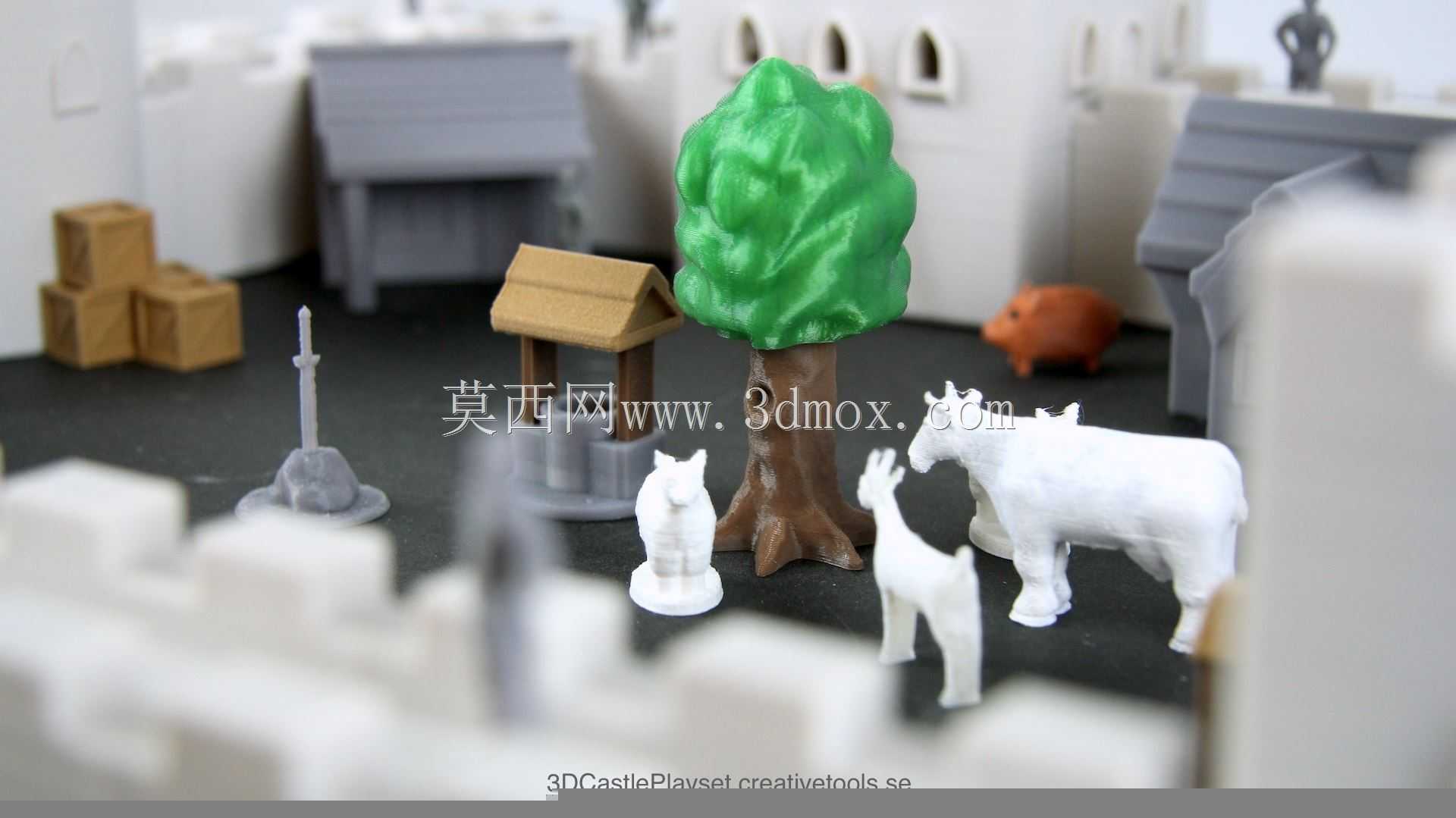 模块化Castle播放集(可3D打印)