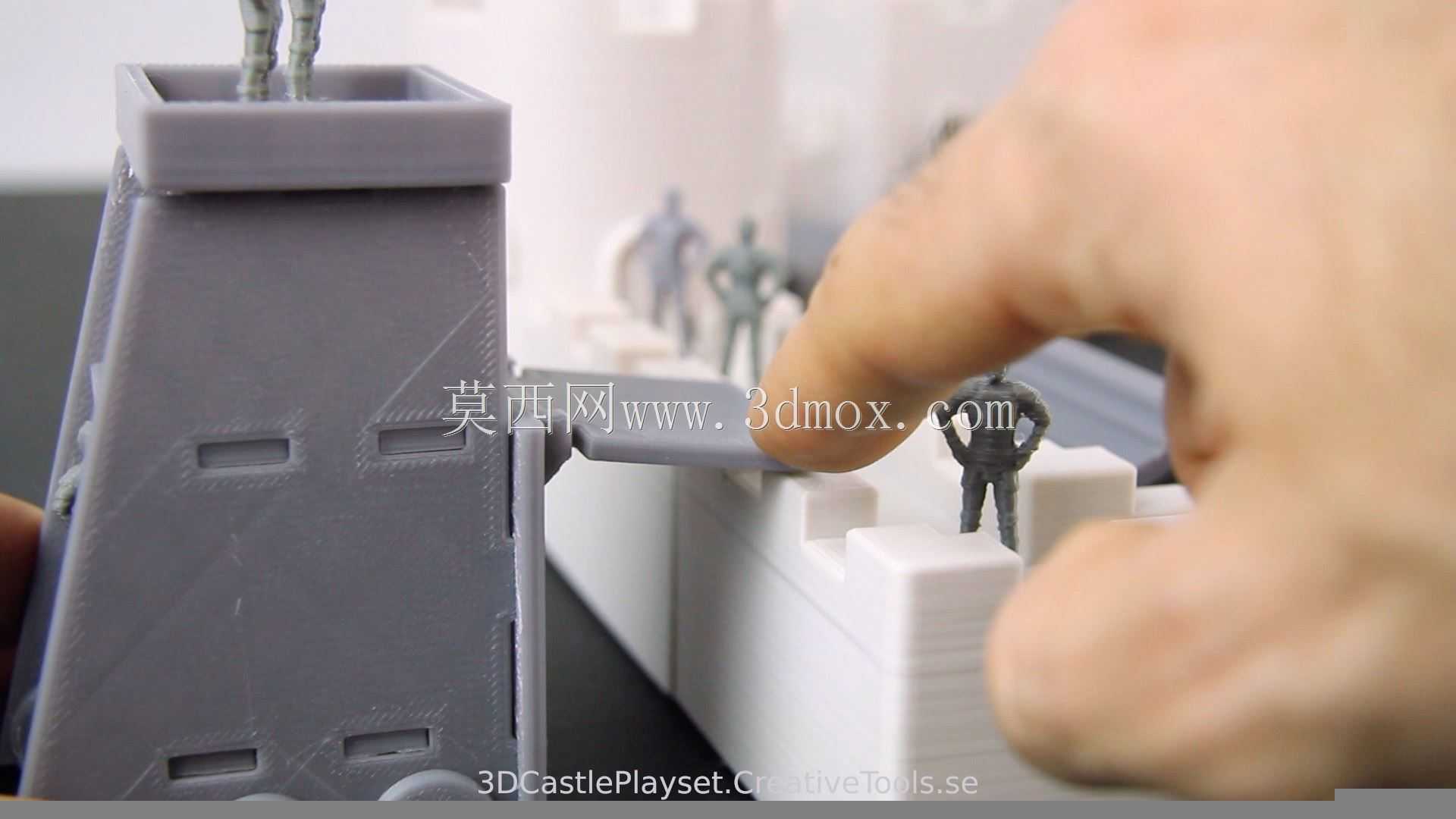 模块化Castle播放集(可3D打印)