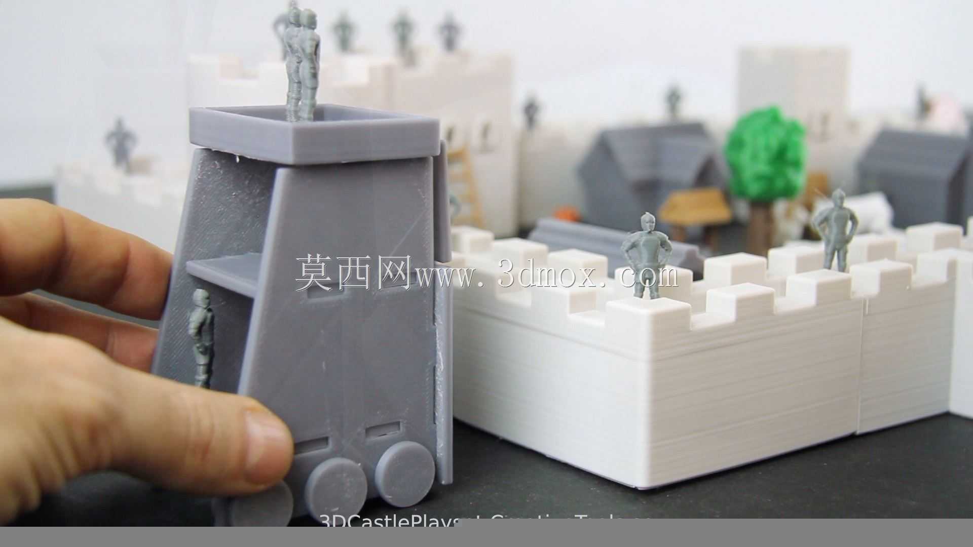 模块化Castle播放集(可3D打印)