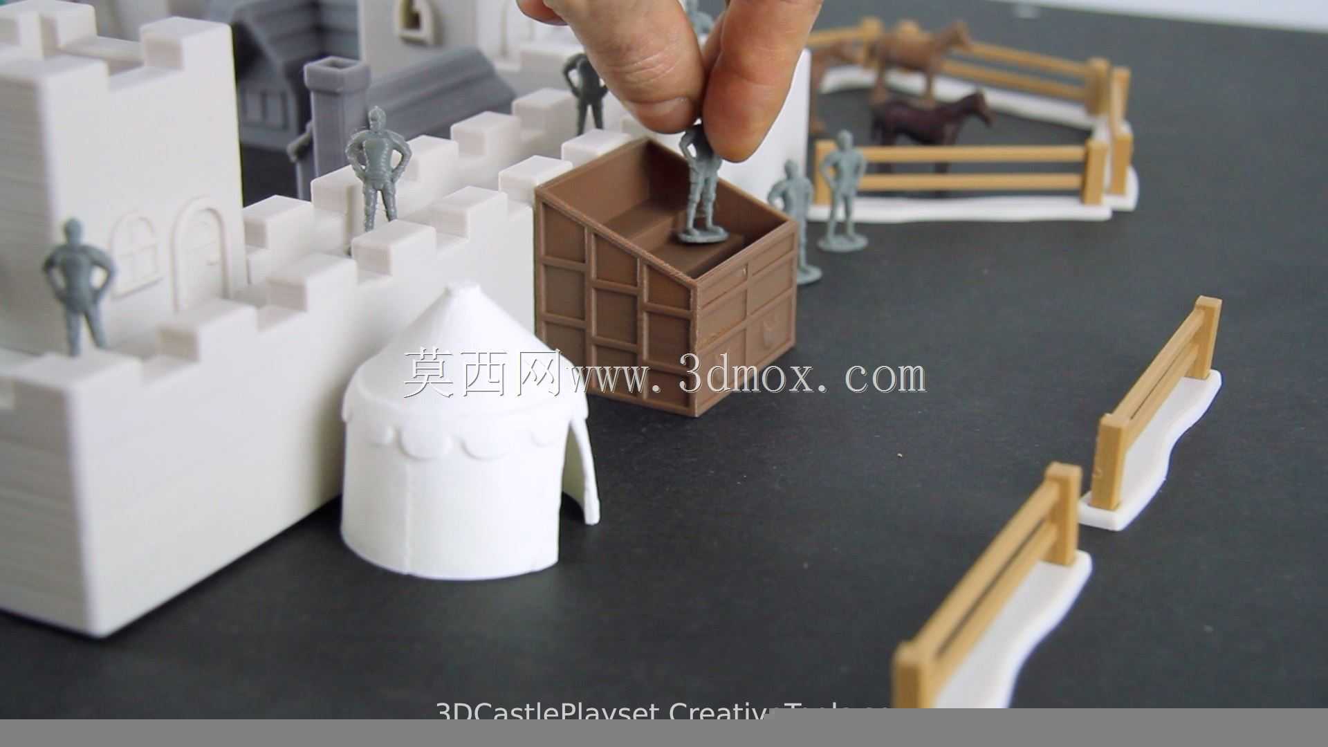模块化Castle播放集(可3D打印)