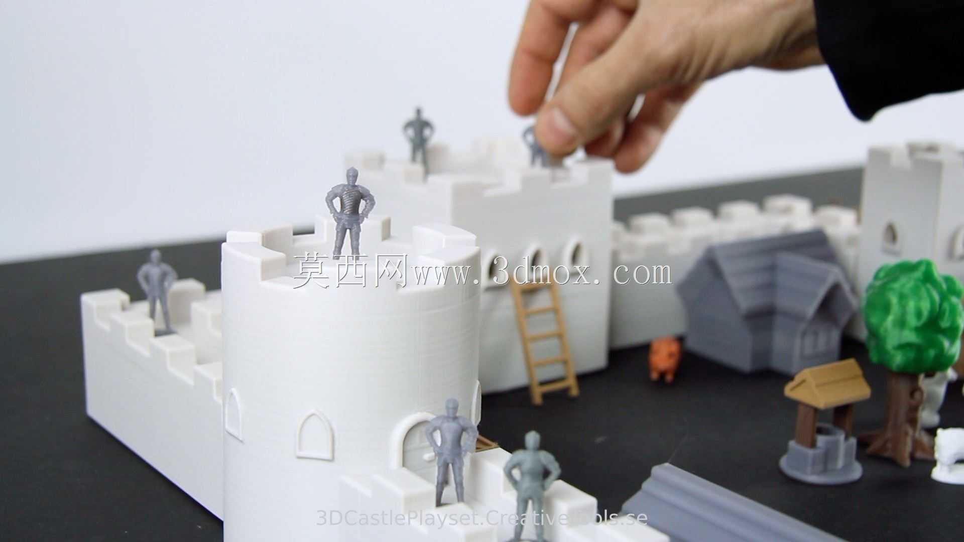 模块化Castle播放集(可3D打印)