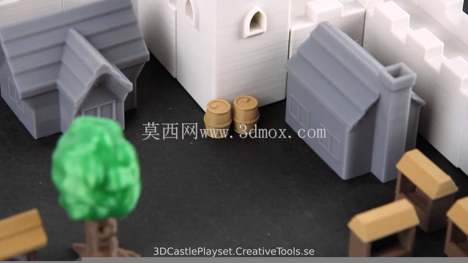 模块化Castle播放集(可3D打印)