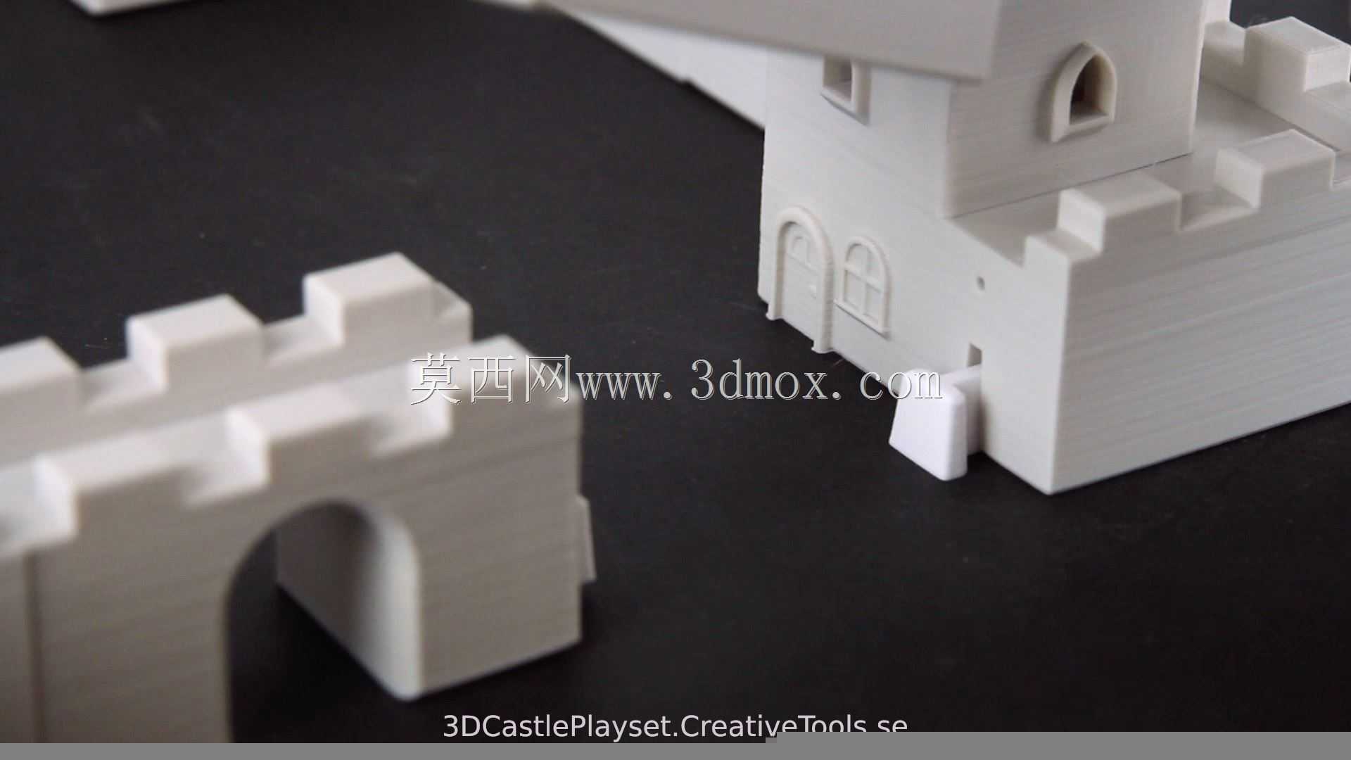 模块化Castle播放集(可3D打印)