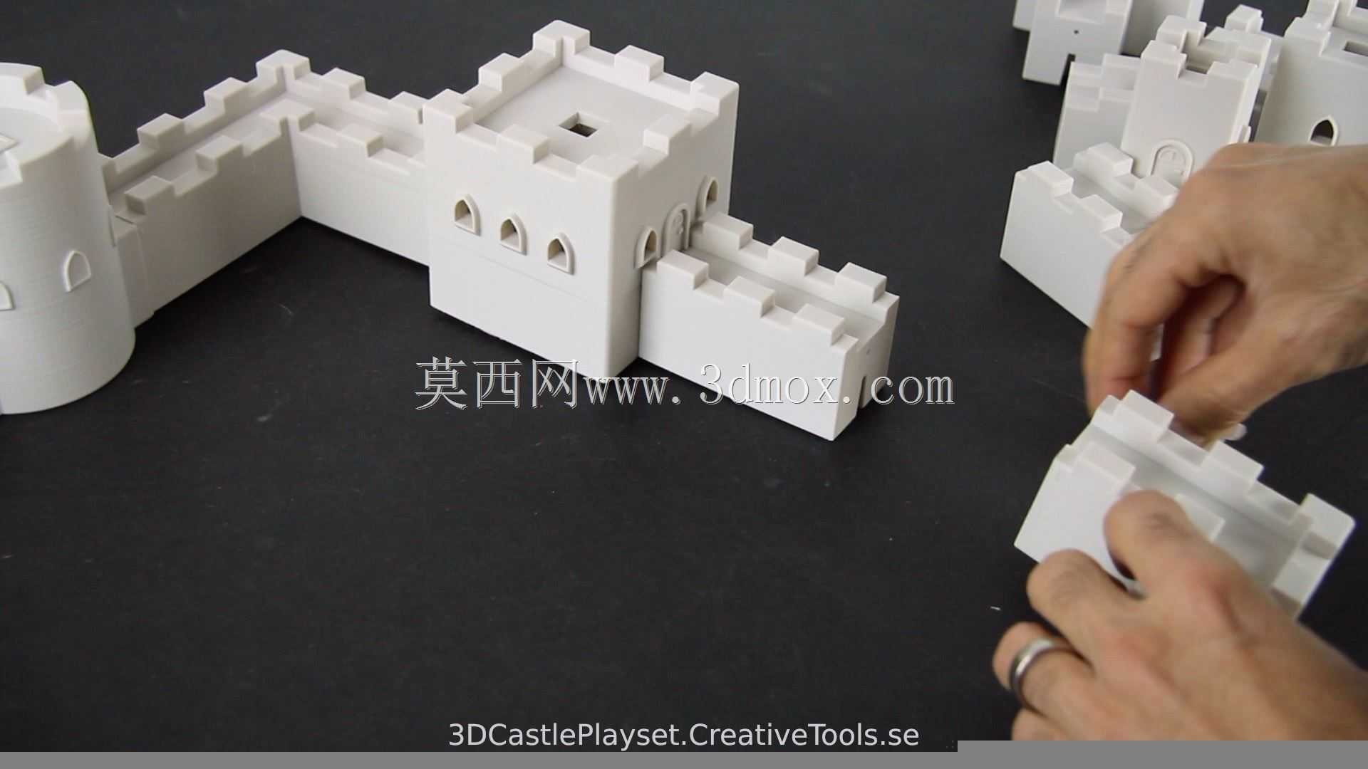 模块化Castle播放集(可3D打印)