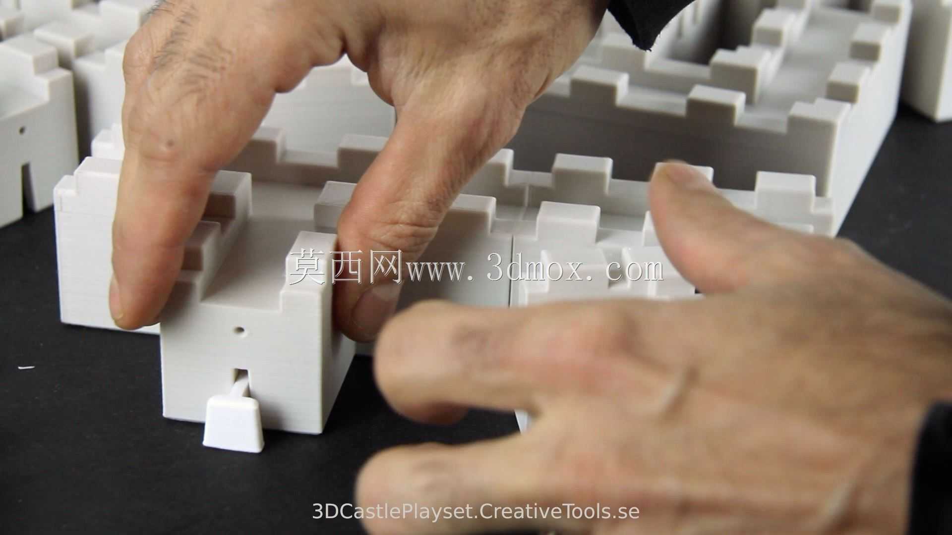 模块化Castle播放集(可3D打印)