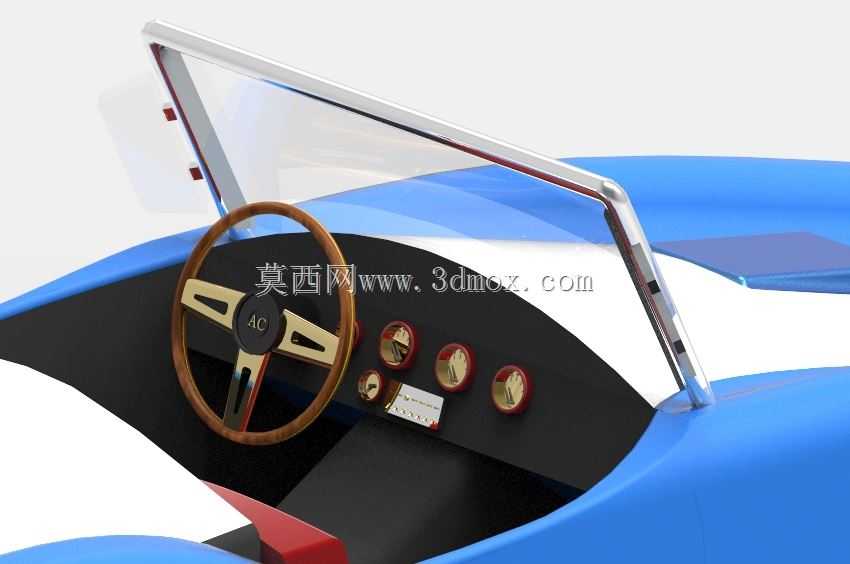 谢尔比眼镜蛇启发玩具车