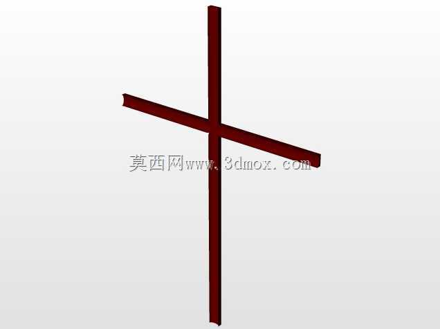 不锈钢18K黄金十字架吊坠