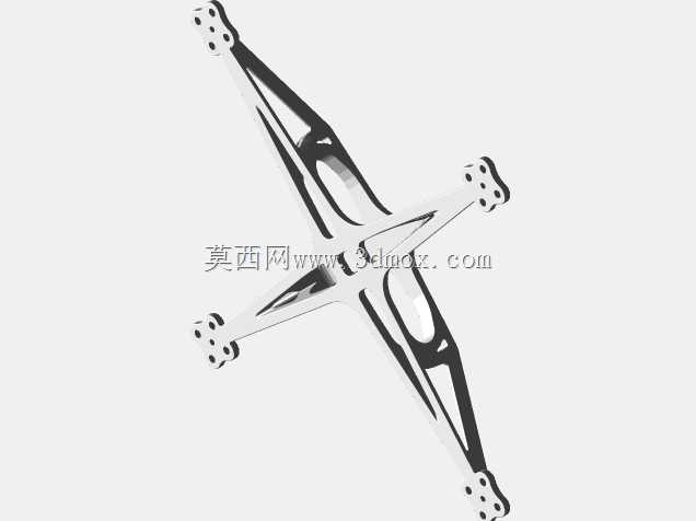 四架直升机框架