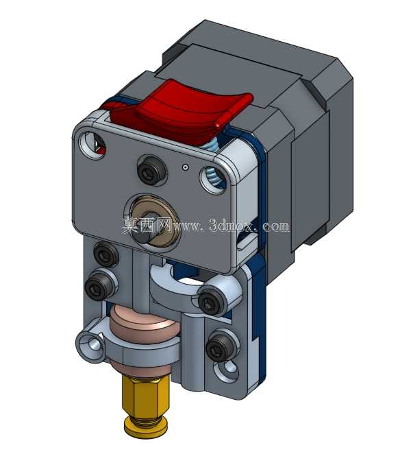 EZStruder冷端挤出机-Onshape CAD