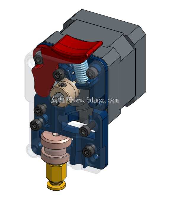 EZStruder冷端挤出机-Onshape CAD