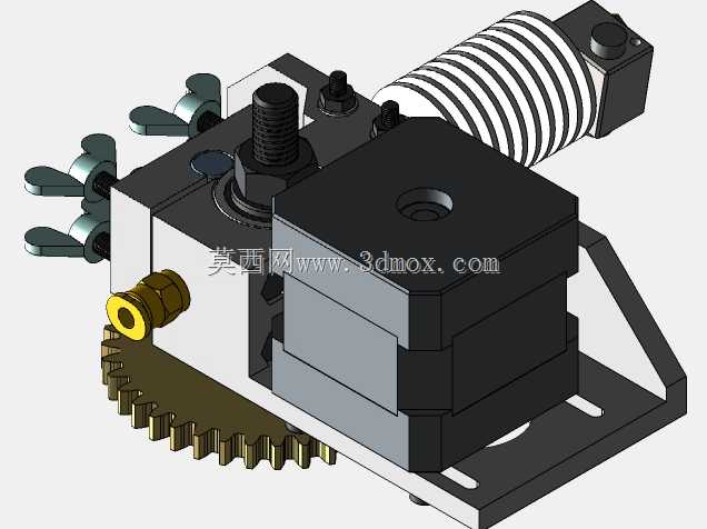 韦德齿轮挤出机-Onshape CAD