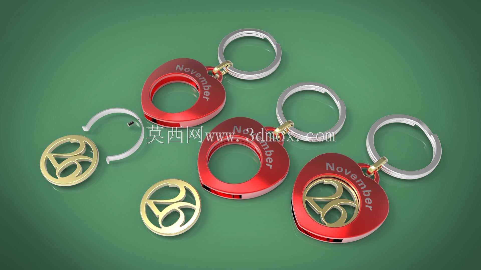 一串钥匙的护身符