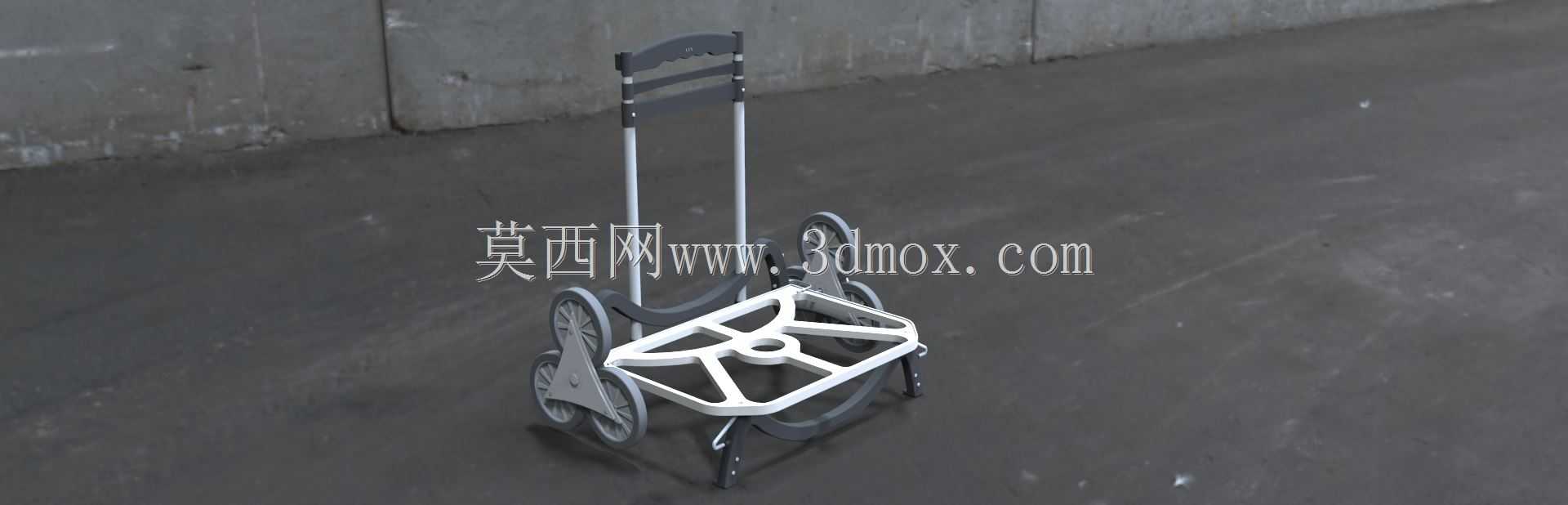 折叠爬梯车