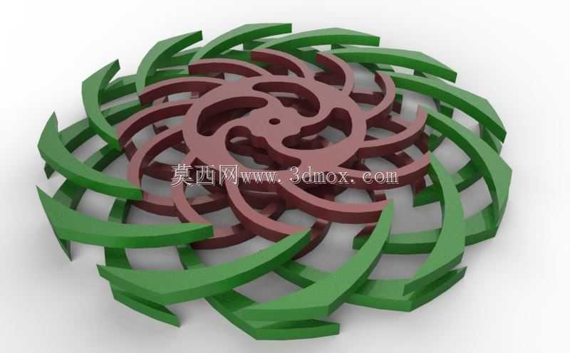 3d视错觉运动(youtube视频,请查看)