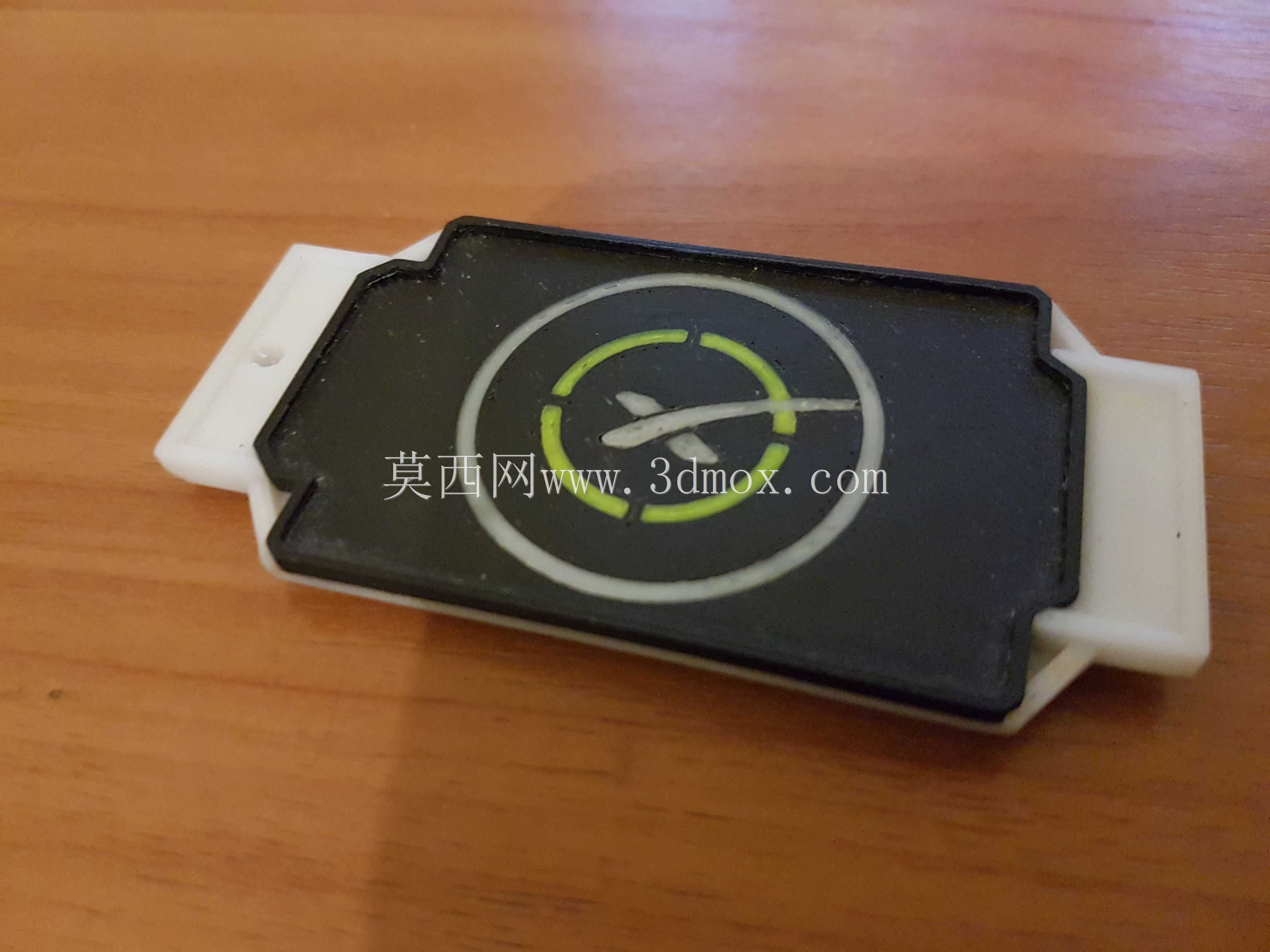 SpaceX无人机飞船钥匙圈-请阅读说明