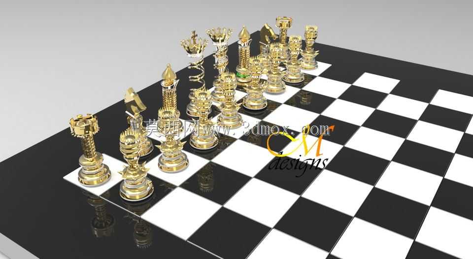 国际象棋(金对银)