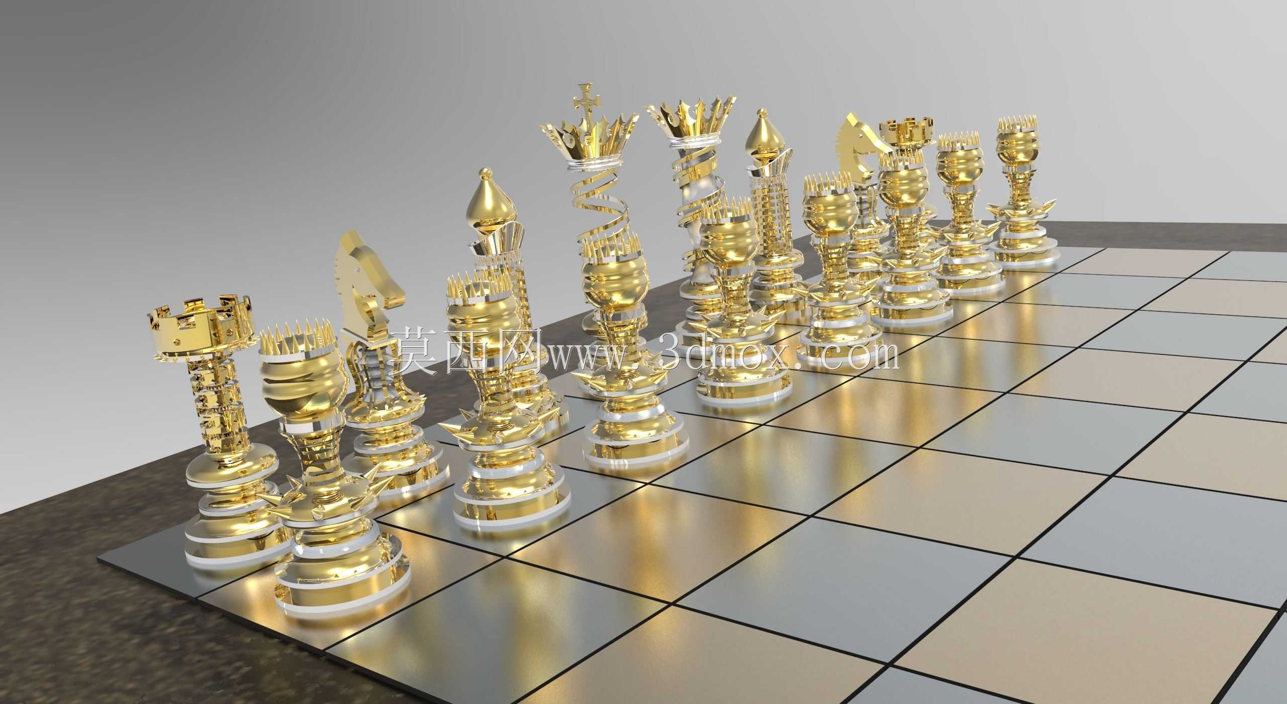 国际象棋(金对银)