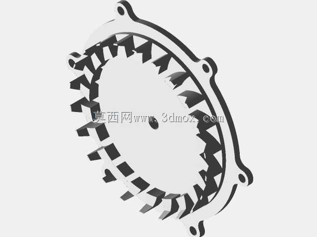 径向IFR微型涡轮