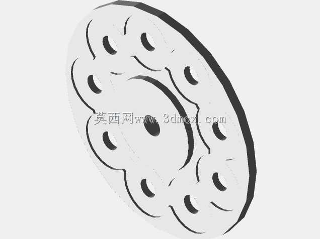 用于3D打印的小型VAWT垂直轴风力涡轮机C转子