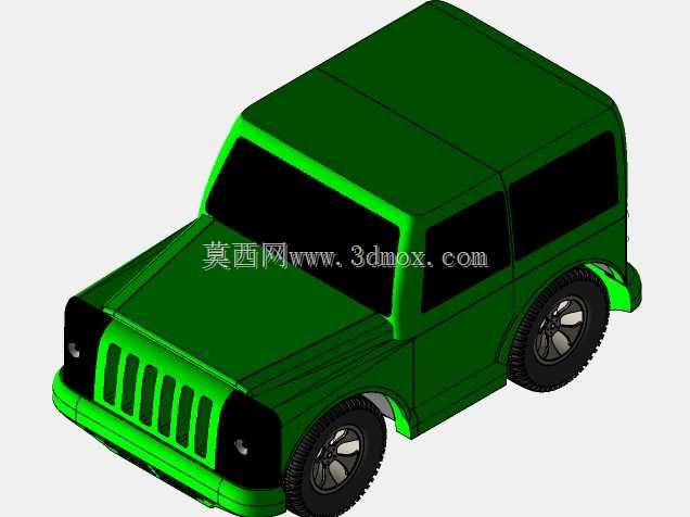 三维打印SUV模型
