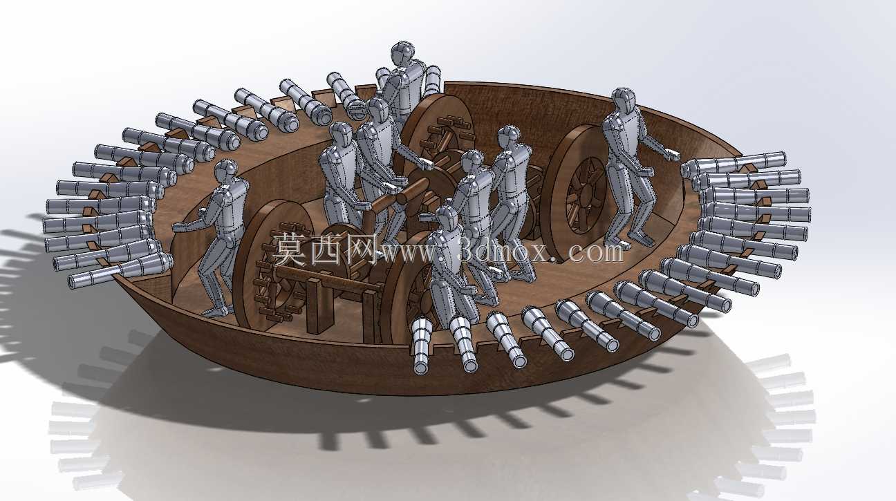 达芬奇坦克概念图