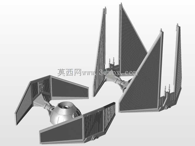 TIE拦截器(支持3D打印)