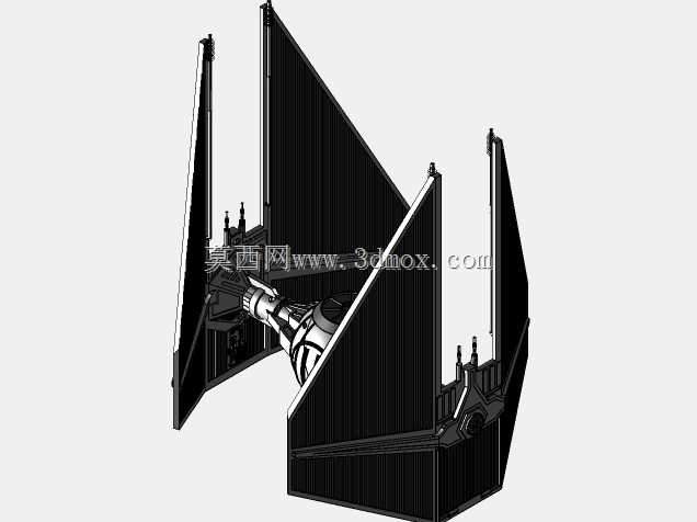 TIE拦截器(支持3D打印)