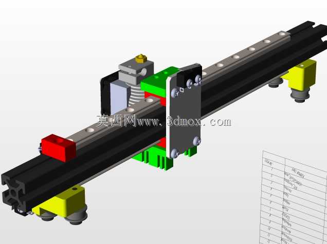 CoreXY 3D打印机