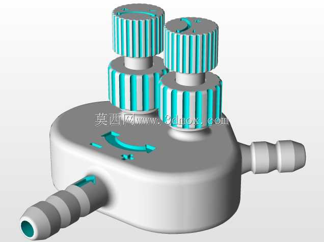 氧气阀分离器-双向-(挑战)