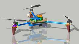Tricopter-660mm-CFRP