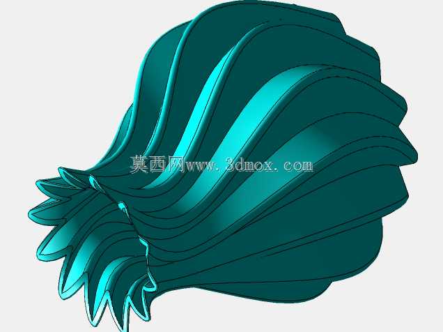 花蕾花瓶3D可打印