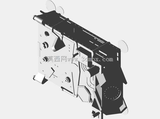 美国宇航局的好奇漫游者三维打印模型