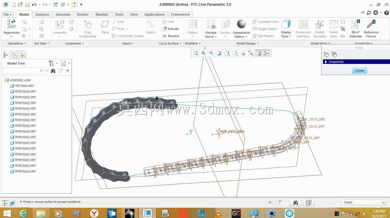���г�����ptc creo3.0