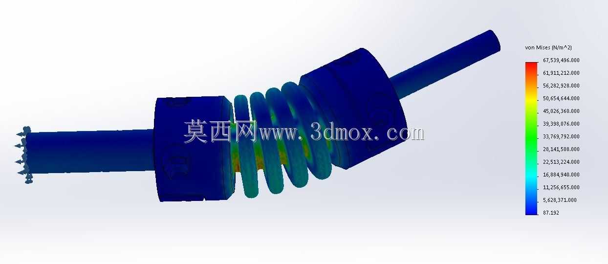 3d打印用波纹管接头