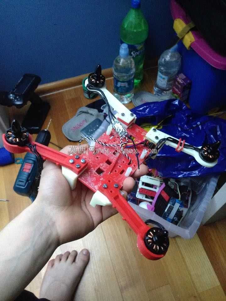 可打印250赛车四旋翼机
