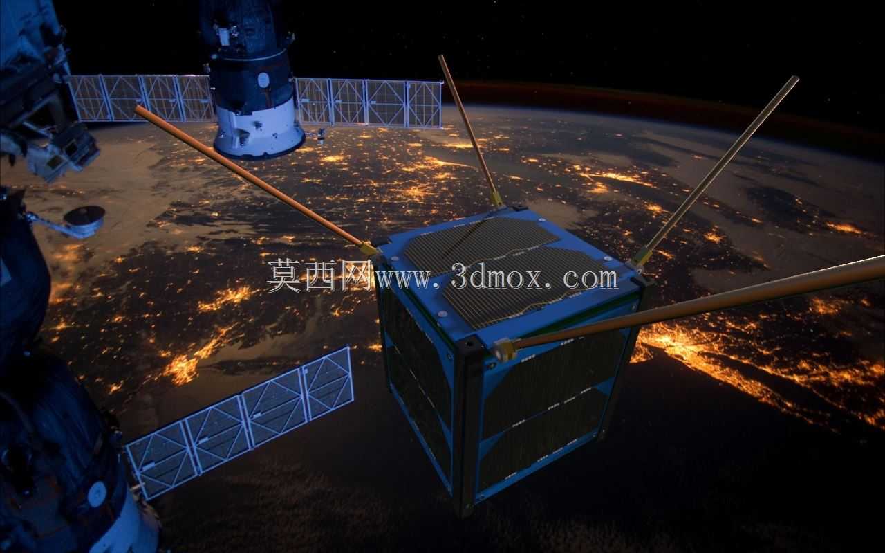 1U-3D打印立方体卫星