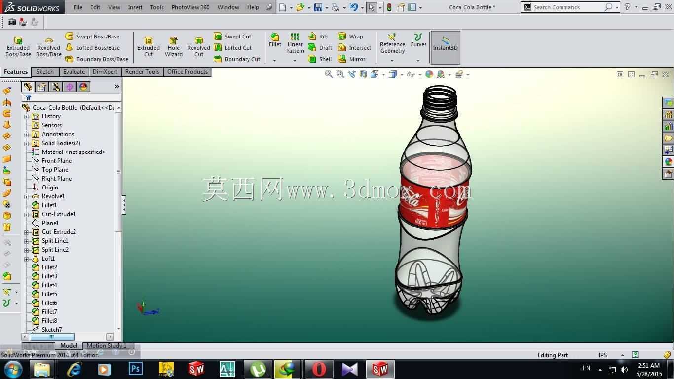 可口可乐瓶