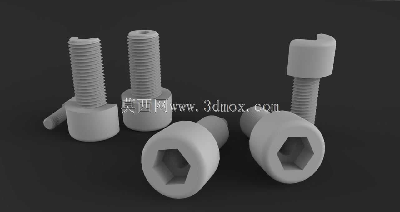 3D打印双螺栓