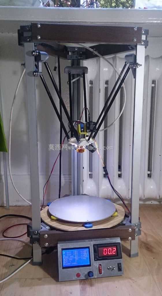 Q*Bot-开源超实惠的Delta 3D打印机