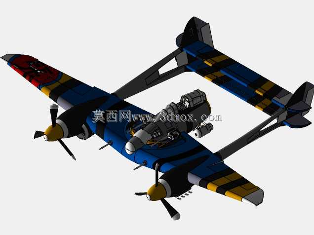 标准P-40、定制P-38、定制P-40 WW2飞机