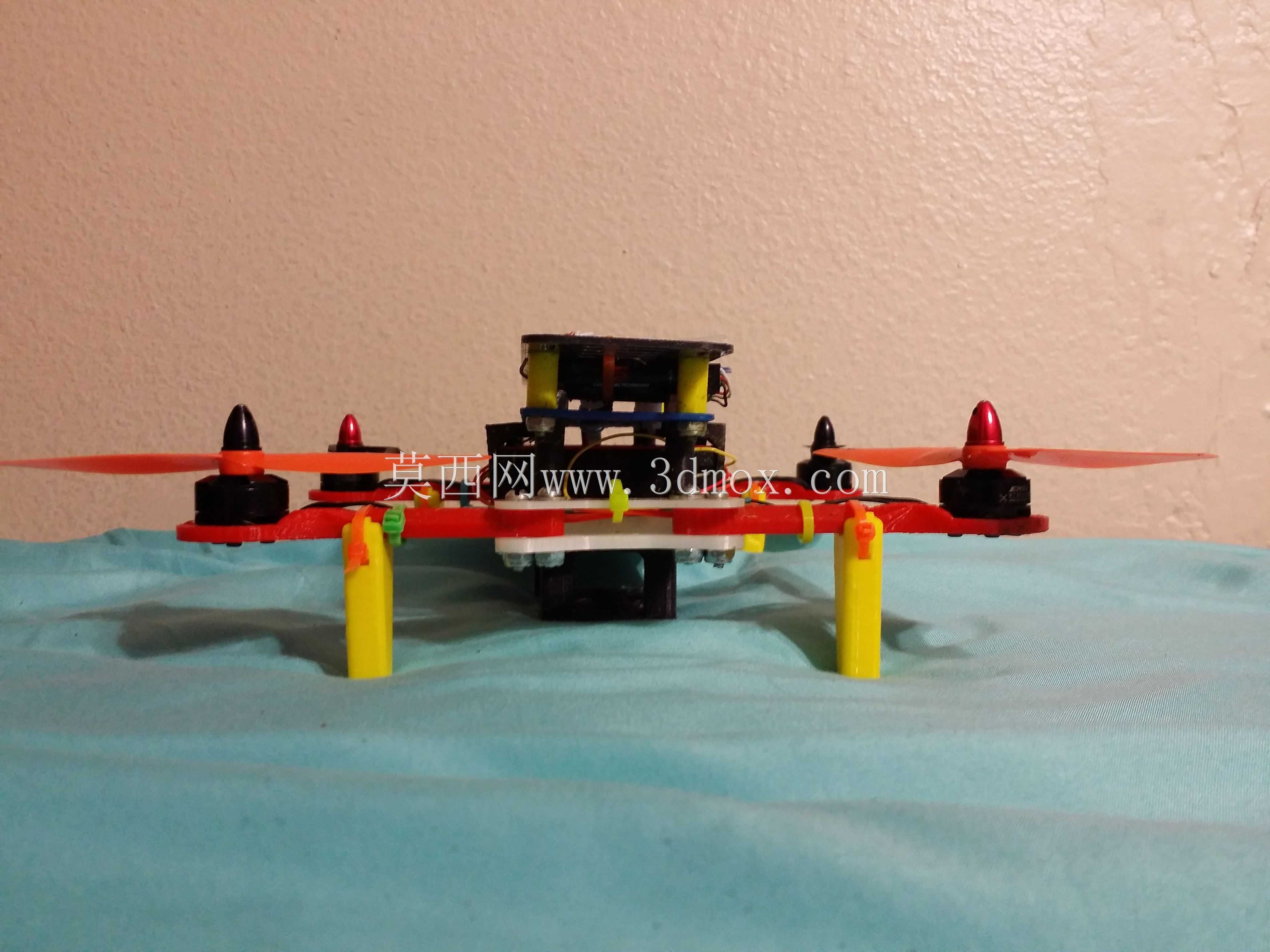 四直升机v3(3D可打印折叠微型FPV H四直升机)
