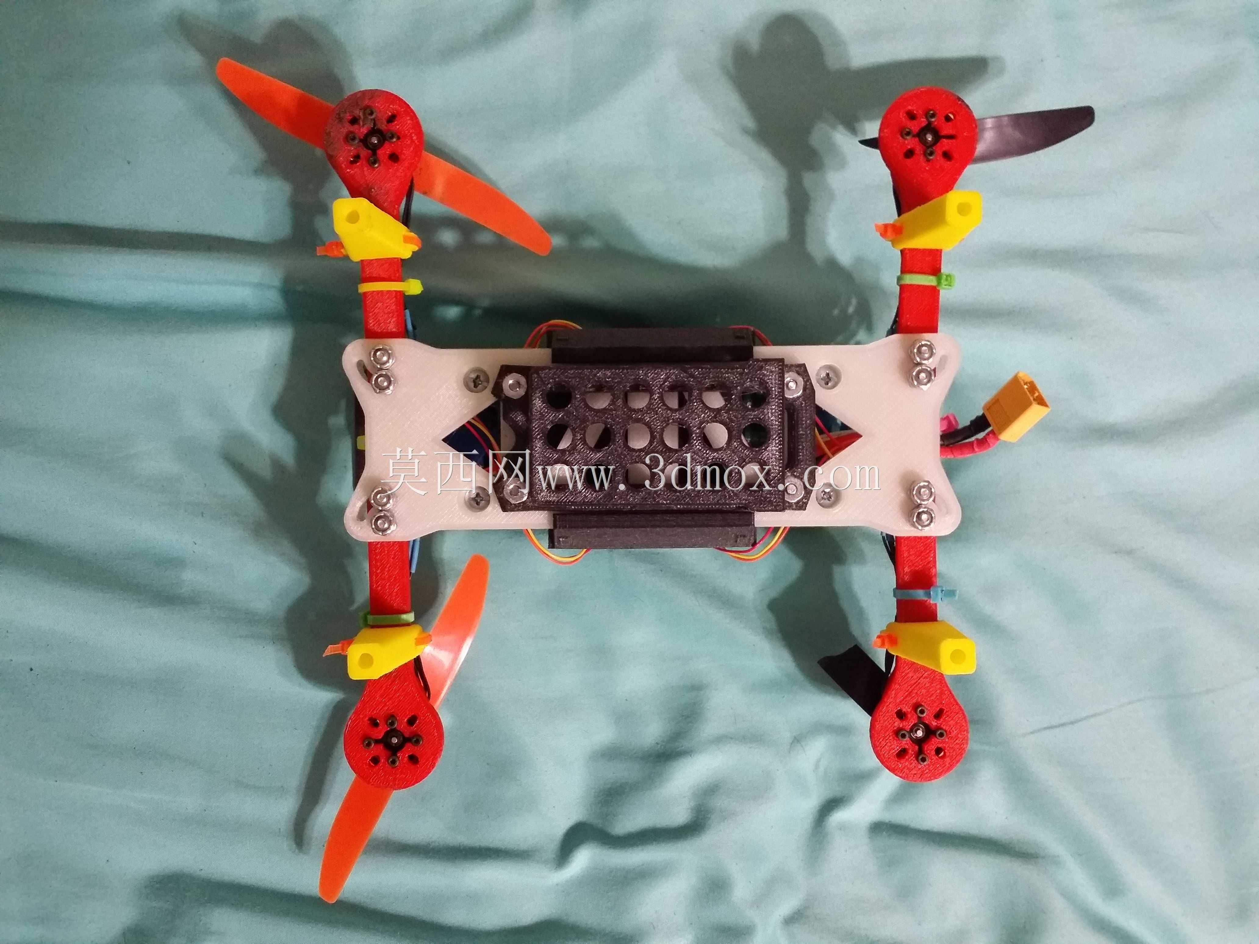 四直升机v3(3D可打印折叠微型FPV H四直升机)