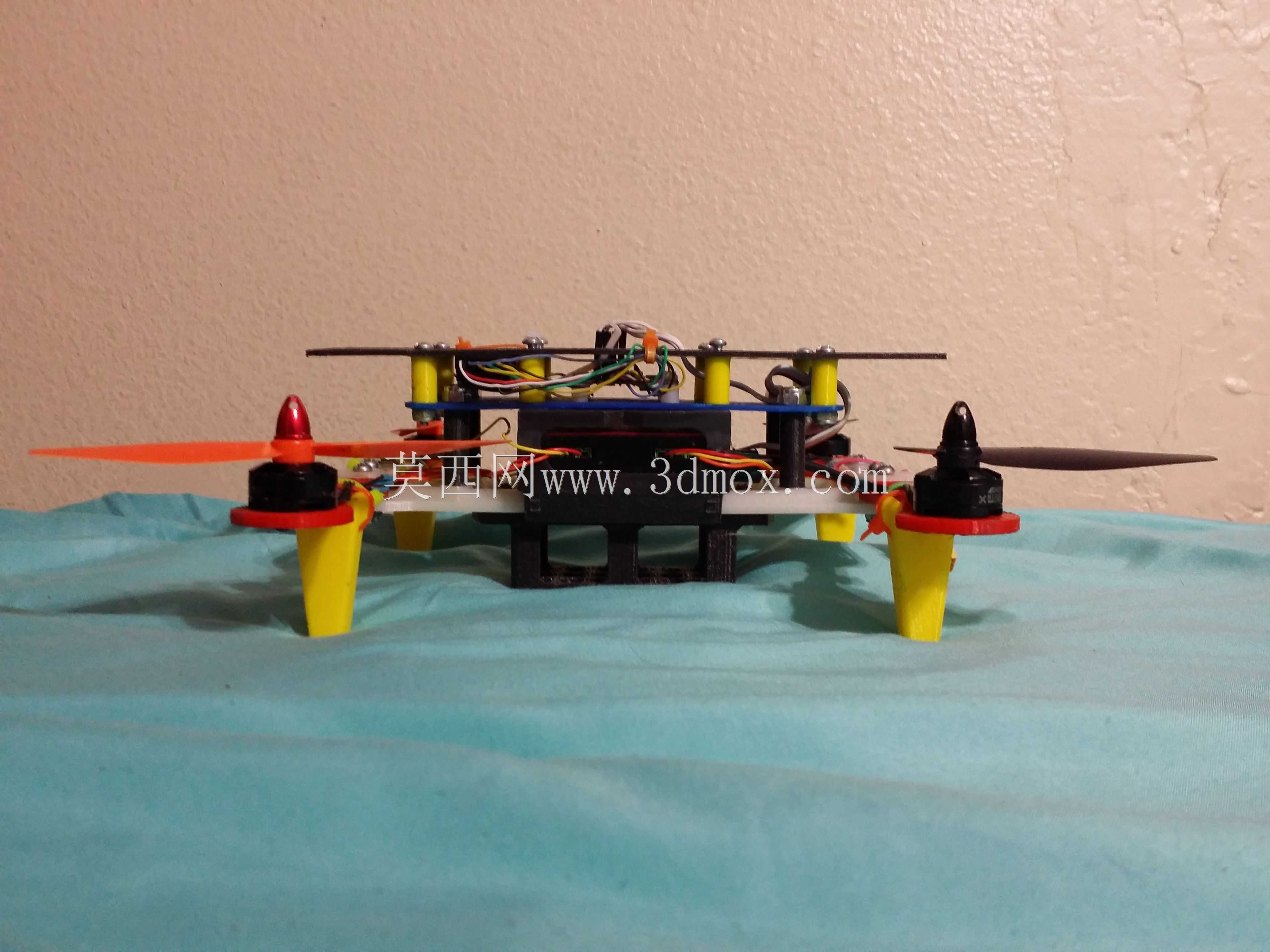 四直升机v3(3D可打印折叠微型FPV H四直升机)
