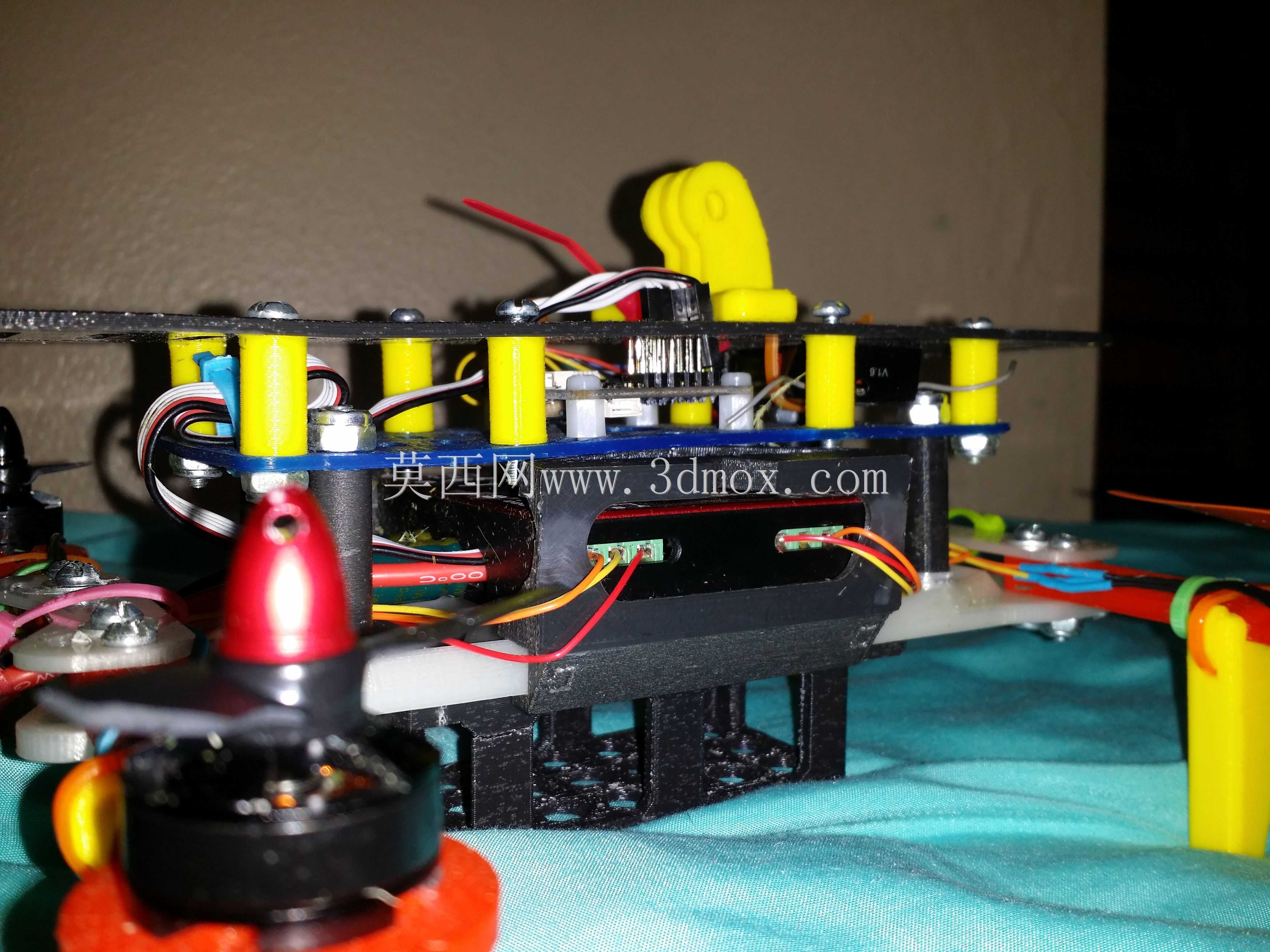 四直升机v3(3D可打印折叠微型FPV H四直升机)