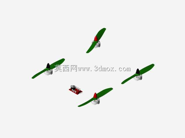 四直升机v3(3D可打印折叠微型FPV H四直升机)