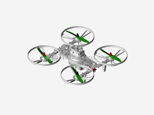 四直升机v3(3D可打印折叠微型FPV H四直升机)