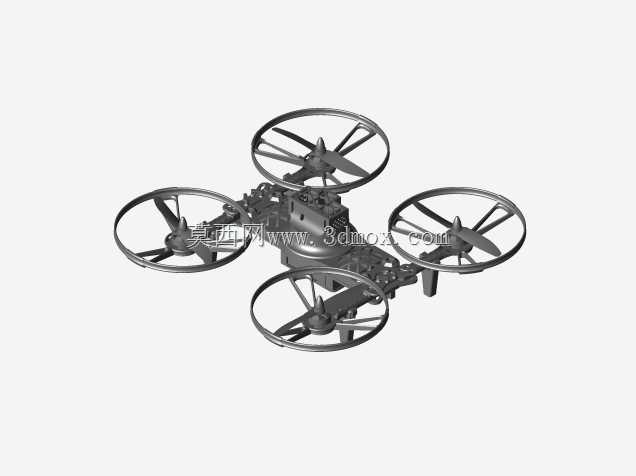 四直升机v3(3D可打印折叠微型FPV H四直升机)
